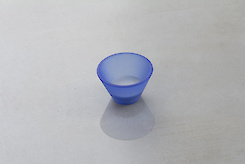 Мебельная ручка Poliplast РП-12 прозрачная синяя