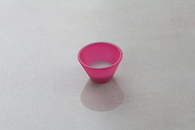 Меблева ручка Poliplast РП-12 прозорий рожевий