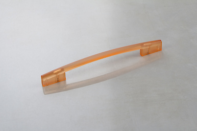 Мебельная ручка Poliplast РП-19/192 прозрачный оранжевый