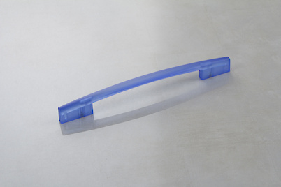 Мебельная ручка Poliplast РП-19/192 прозрачный синий