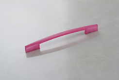 Мебельная ручка Poliplast РП-19/192 прозрачная розовая