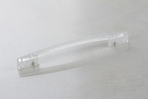 Мебельная ручка Poliplast РП-19/160 прозрачный белый