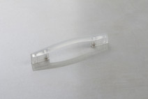 Мебельная ручка Poliplast РП-19/96 прозрачный белый