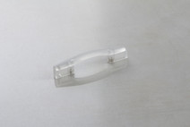 Мебельная ручка Poliplast РП-19/64 прозрачный белый