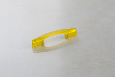 Мебельная ручка Poliplast РП-19/64 прозрачный желтый