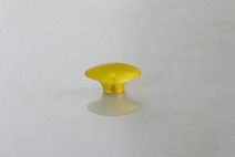 Мебельная ручка Poliplast РП-20 прозрачный желтый