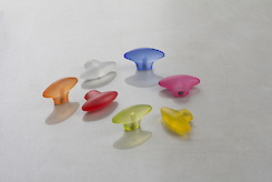 Мебельная ручка Poliplast РП-20 прозрачная желтая