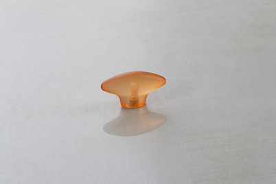 Мебельная ручка Poliplast РП-20 прозрачный оранжевый