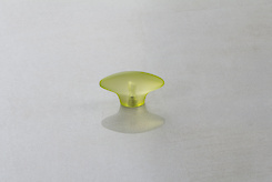 Мебельная ручка Poliplast РП-20 прозрачная зеленая