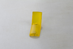 Мебельная ручка Poliplast РП-21/32 прозрачная желтая