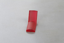 Мебельная ручка Poliplast РП-21/32 прозрачный красный