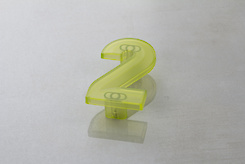 Мебельная ручка Poliplast в виде цифры 