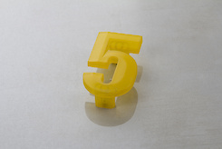 Мебельная ручка Poliplast в виде цифры 