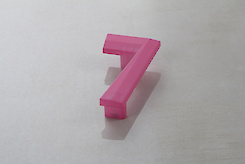 Мебельная ручка Poliplast в виде цифры 