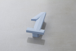 Мебельная ручка Poliplast в виде цифры 