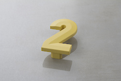 Мебельная ручка Poliplast в виде цифры 