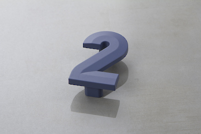 Мебельная ручка цифра 