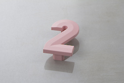 Мебельная ручка Poliplast в виде цифры 