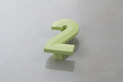 Мебельная ручка Poliplast в виде цифры 