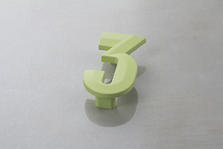 Мебельная ручка Poliplast в виде цифры 