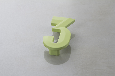 Мебельная ручка цифра 