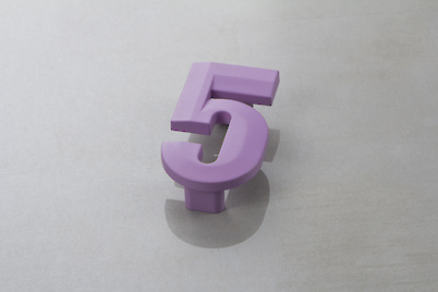 Мебельная ручка цифра 