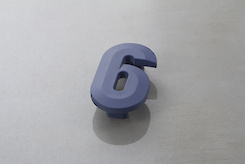 Мебельная ручка Poliplast в виде цифры 