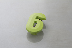 Мебельная ручка Poliplast в виде цифры 