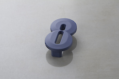 Мебельная ручка Poliplast в виде цифры 