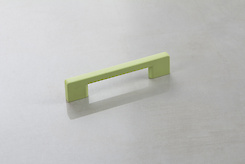 Мебельная ручка Poliplast РП-22/96 матовая зеленая светлая