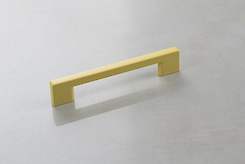 Мебельная ручка Poliplast РП-22/128 матовая желтая