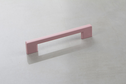 Меблева ручка Poliplast РП-22/128 матовий рожевий світлий