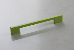Мебельная ручка Poliplast РП-22/160 матовая зеленая