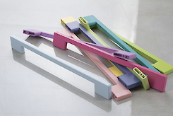 Мебельная ручка Poliplast РП-22/288 матовая розовая светлая