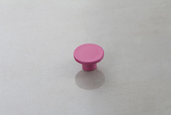 Мебельная ручка Poliplast РП-25 матовая розовая