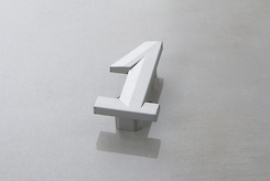 Мебельная ручка Poliplast в виде цифры 