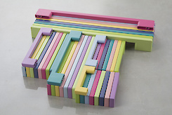 Мебельная ручка Poliplast РП-22/128 глянецевая бирюзовая