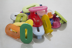 Мебельная ручка Poliplast в виде цифры 