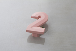 Мебельная ручка Poliplast в виде цифры 