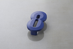 Мебельная ручка Poliplast в виде цифры 