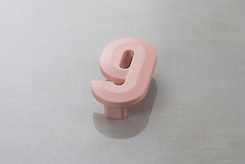 Мебельная ручка Poliplast в виде цифры 