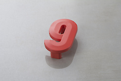 Мебельная ручка Poliplast в виде цифры 