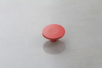 Мебельная ручка Poliplast РП-24 глянец красный