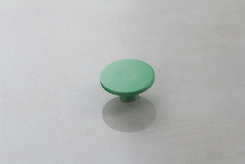 Мебельная ручка Poliplast РП-24 глянцевая зеленая