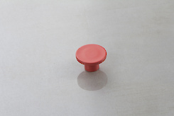 Мебельная ручка Poliplast РП-25 глянцевая красная