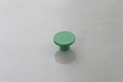Мебельная ручка Poliplast РП-25 глянцевая зеленая