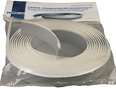 Уплотнитель щелевой белый 4,2м