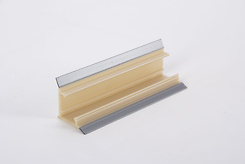 Отбортовка складова кухонна, основа з сірим ущільнювачем h=30мм, L=4200мм