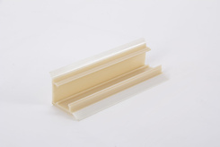 Отбортовка составная кухонная, основа с белым уплотнителем h= 30мм,  L=4200мм