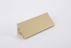 Отбортовка составная кухонная, основа с белым уплотнителем h= 30мм,  L=4200мм